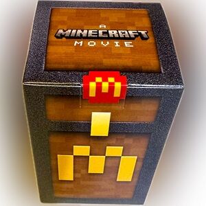 2025 MCDONALDS ADULT MINECRAFT MOVIE COLLECTIBLE PREMIUM PROMOTION TOY SEALED